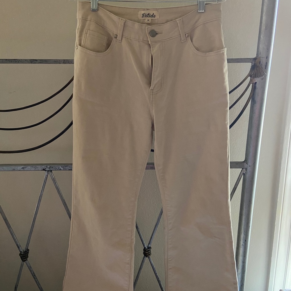 Linen colored light weight jeans